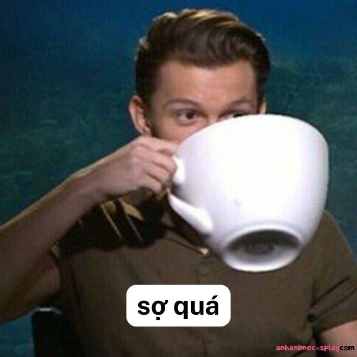 ảnh meme sợ quá chất